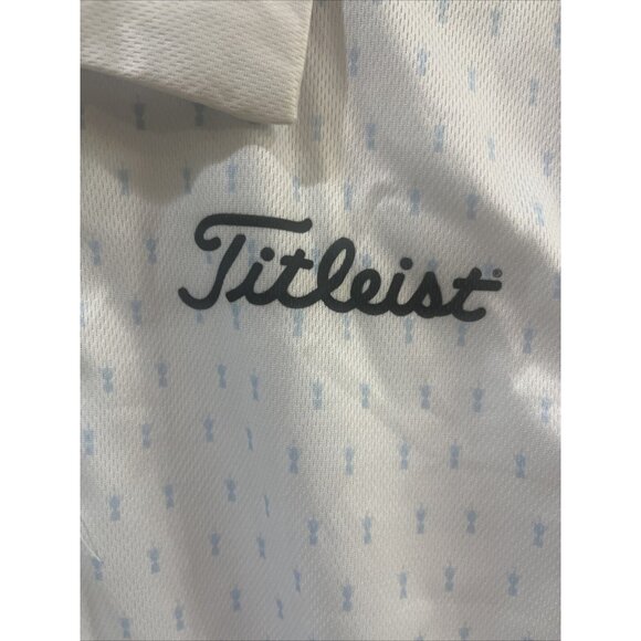 TTitleis.t Cup Color Light Blue Polo Shirt Size Small 1/4 Zip - Picture 4 of 11